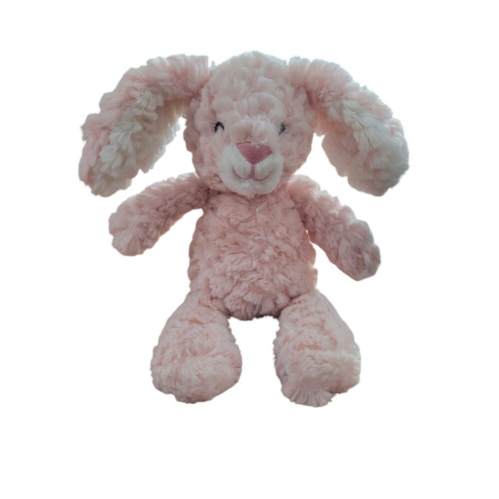 Vtg 1998 Mary Meyer Plush Bunny Rabbit Pink 12” Soft Lovey Stuffed Animal